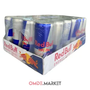نوشیدنی انرژی زا ردبول RedBull عمده ۲۵۰ میل ۲۴ عددی