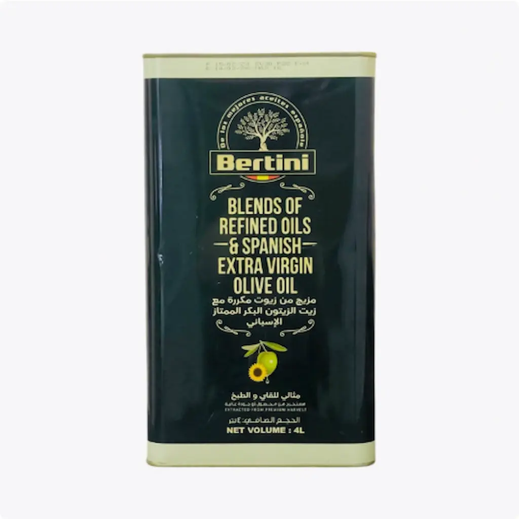 روغن زیتون برتینی Bertini عمده 4 عدد 4 لیتری