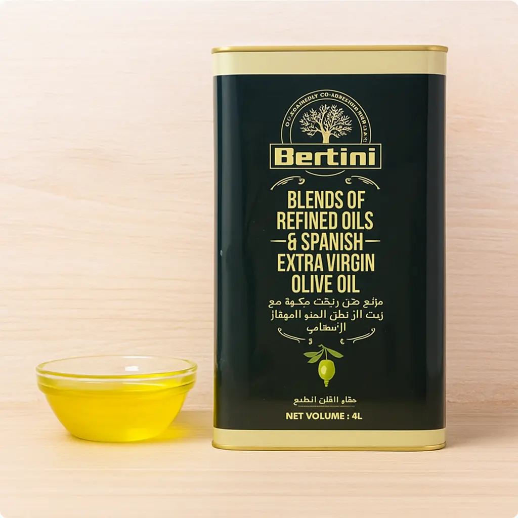 روغن زیتون برتینی Bertini عمده 4 عدد 4 لیتری