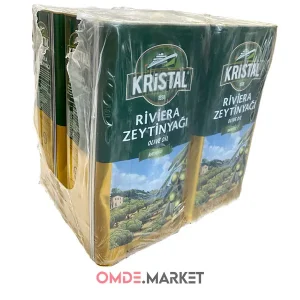 روغن زیتون کریستال KRiSTAL عمده 4 عدد 5 لیتری