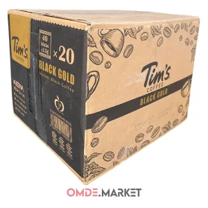 قهوه فوری تیمز Tim's بلک گلد عمده 20 بسته 40 عددی