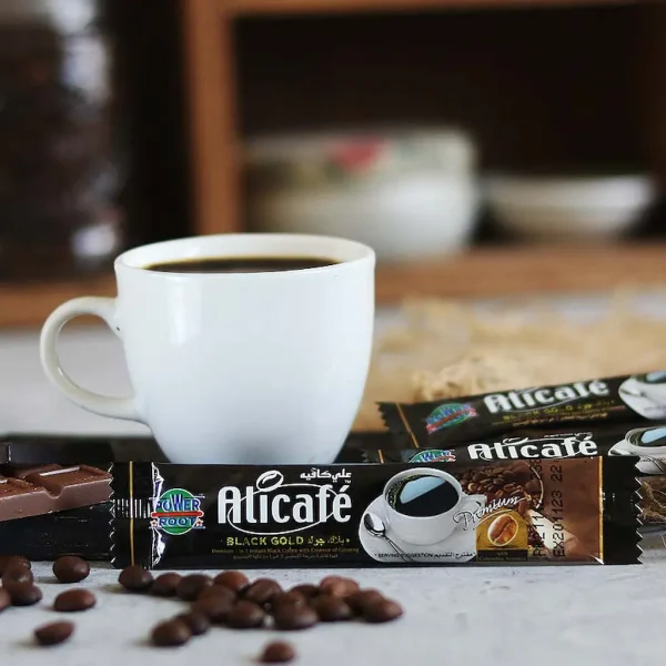 قهوه فوری علی کافه BlackGold بلک گلد 40 عددی