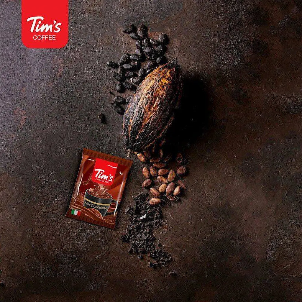 هات چاکلت تیمز Tim's عمده 18 بسته 20 عددی