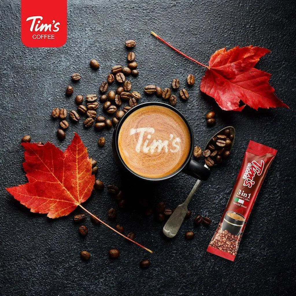 کافی میکس Tim's تیمز 3 در 1 عمده 12 بسته 20 عددی