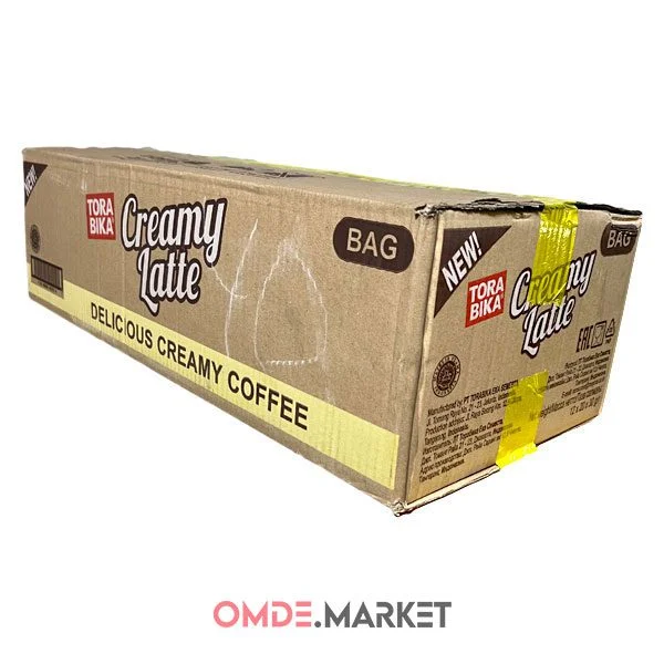 کافی میکس ترابیکا Creamy Latte لاته عمده 12 بسته 20 عددی