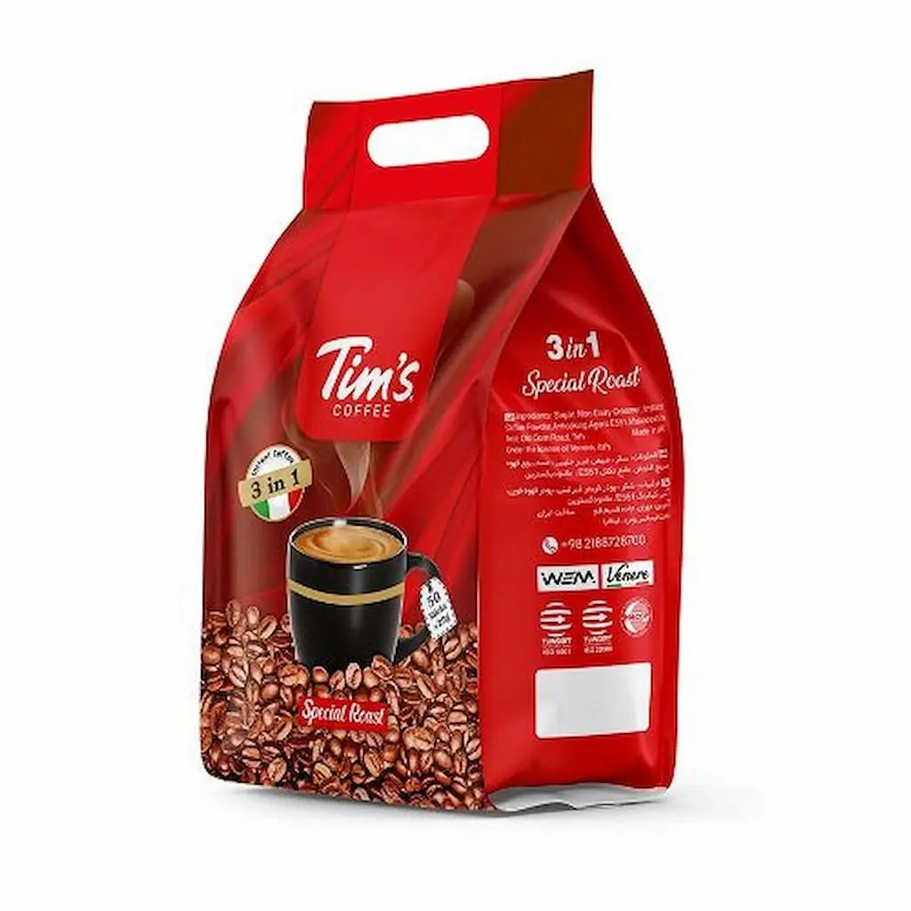 کافی میکس تیمز Tim's عمده 20 بسته 48 عددی