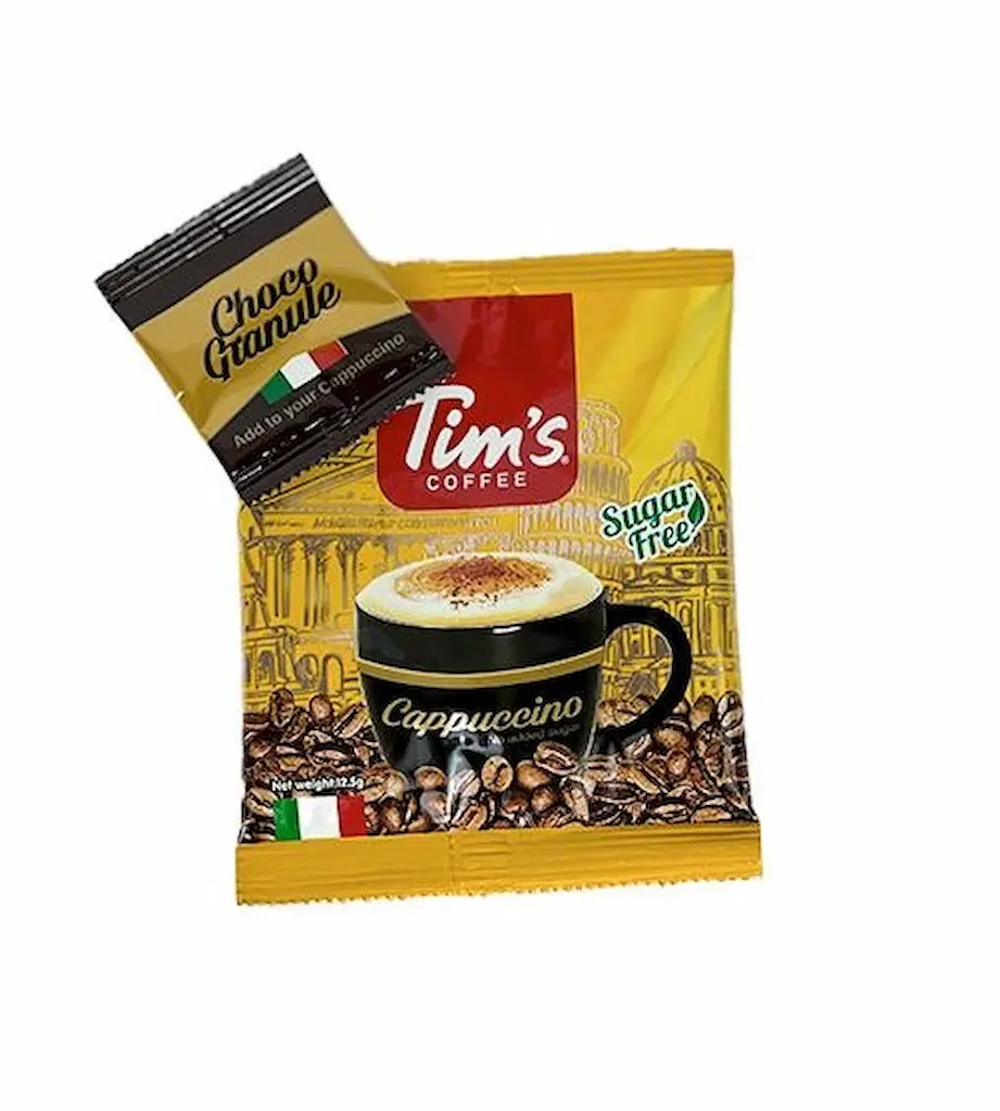 کاپوچینو تیمز رژیمی بدون شکر عمده 12 بسته 20 عددی