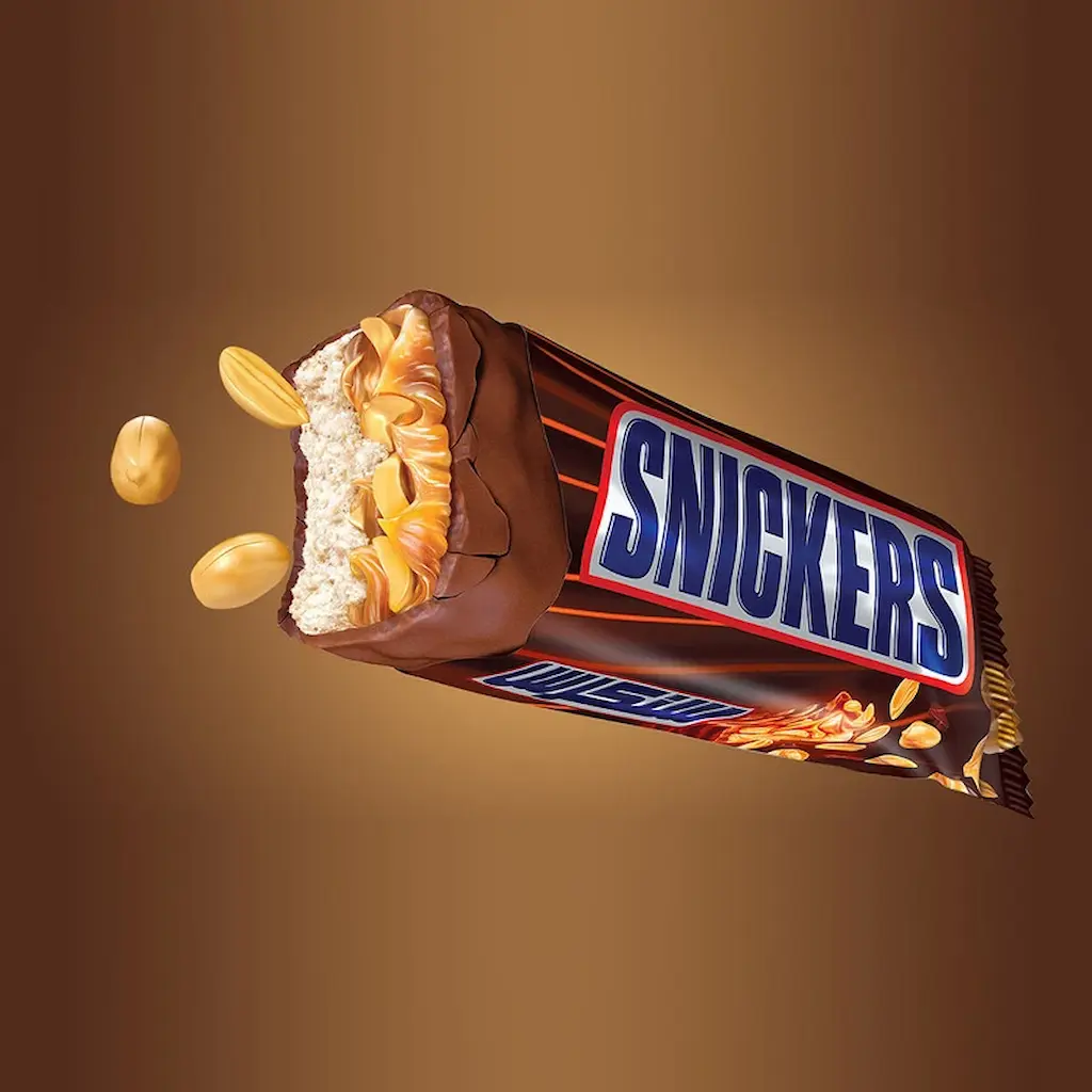 شکلات Snickers اسنیکرز عمده 12 بسته 24 عددی