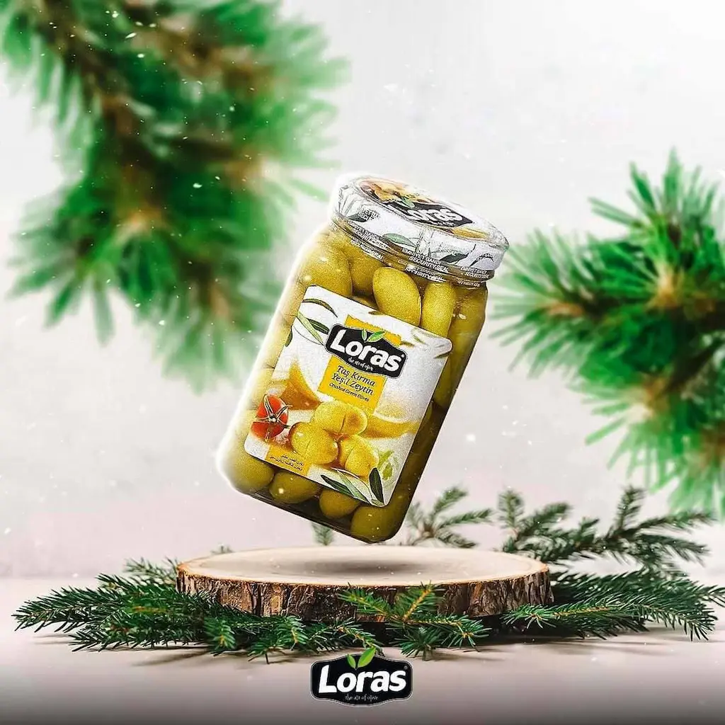 زیتون سبز Loras لوراس شکسته ۹۰۰ گرمی