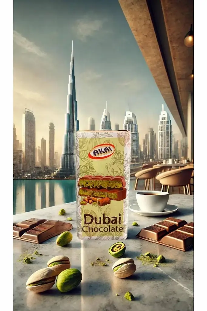 شکلات دبی آکای ۲۰۰ گرمی