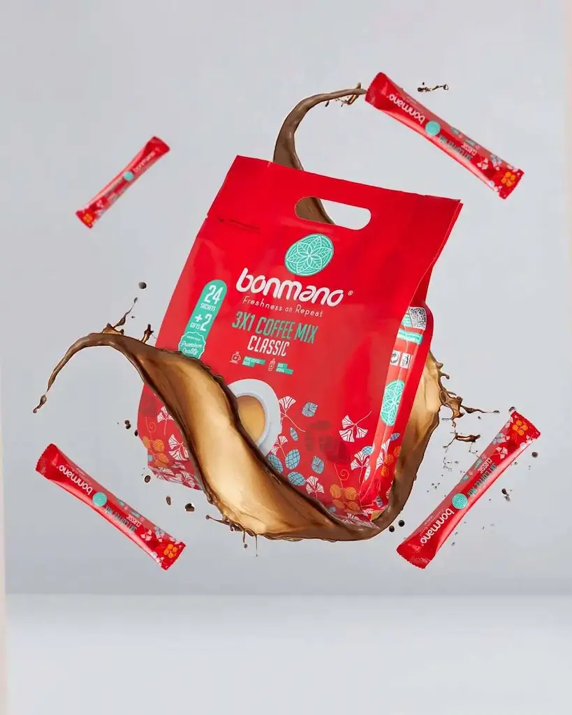 کافی میکس بن مانو ۳در۱ کلاسیک ۲۴ عددی + ۲ ساشه هدیه