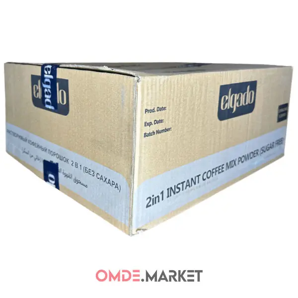 کافی میکس الگادو 2در1 رژیمی عمده 12 بسته 20 عددی