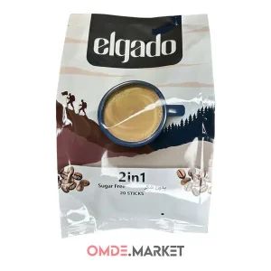 کافی میکس الگادو 2در1 رژیمی عمده 12 بسته 20 عددی
