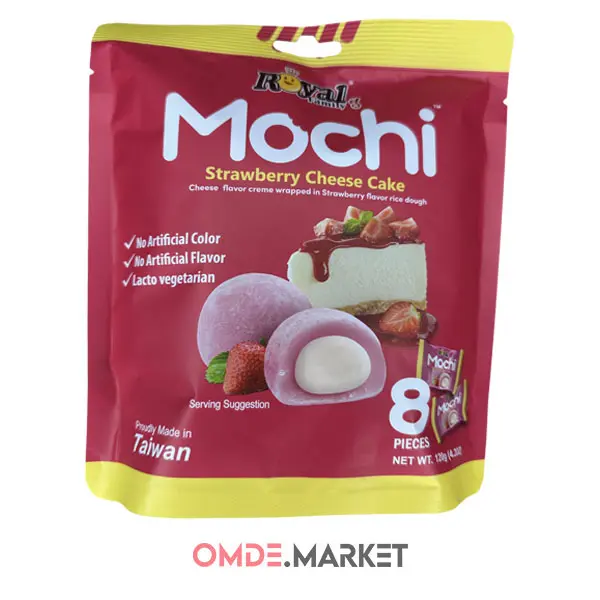 موچی توت فرنگی چیز کیک رویال 8عددی