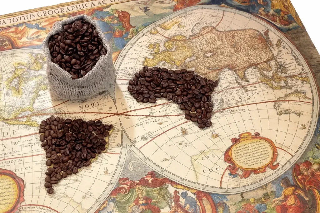 تاریخچه قهوه در کشورهای مختلف