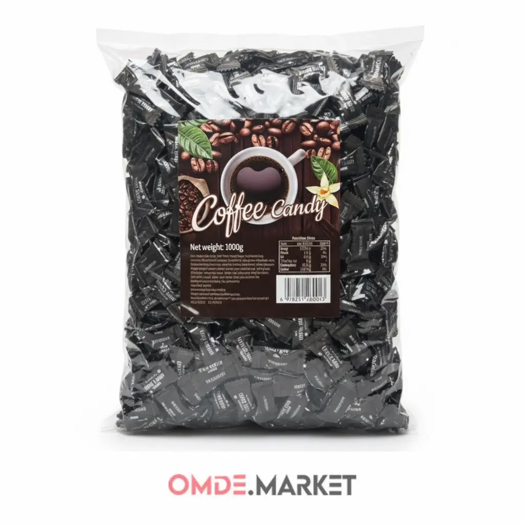 قرص قهوه coffe candy بلک اورجینال عمده ۱۲ بسته ۱ کیلویی