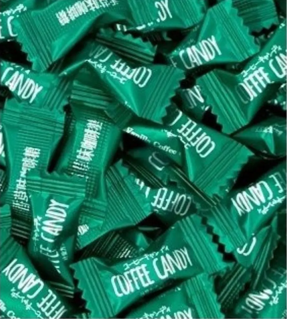 قرص قهوه coffe candy کافی کندی نارگیلی عمده ۱۲ بسته ۱ کیلویی