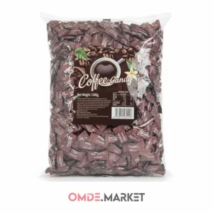 قرص قهوه coffe candy کافی کندی فندقی عمده ۱۲ بسته ۱ کیلویی
