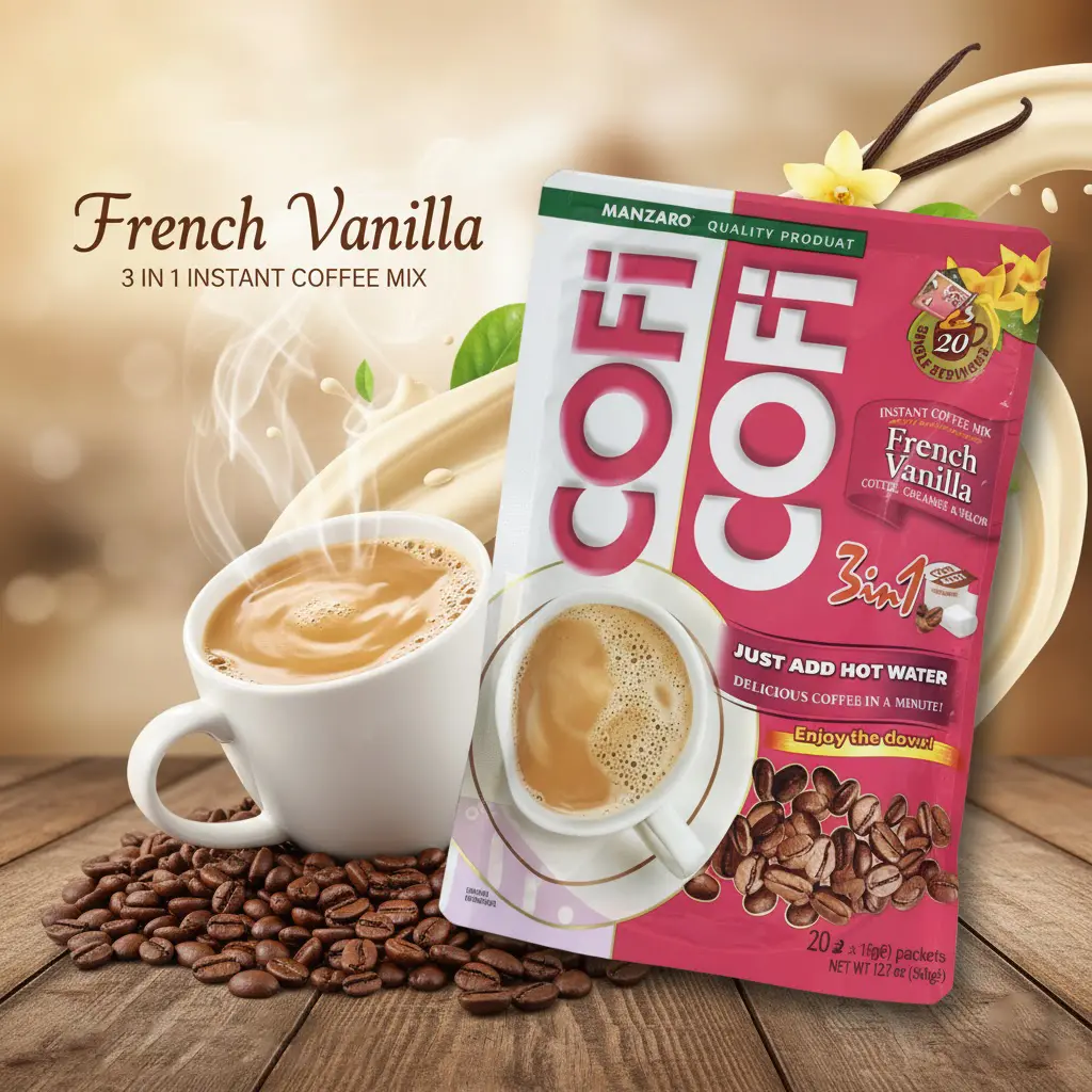 کافی میکس کافی کافی وانیلی ۲۰ عددی