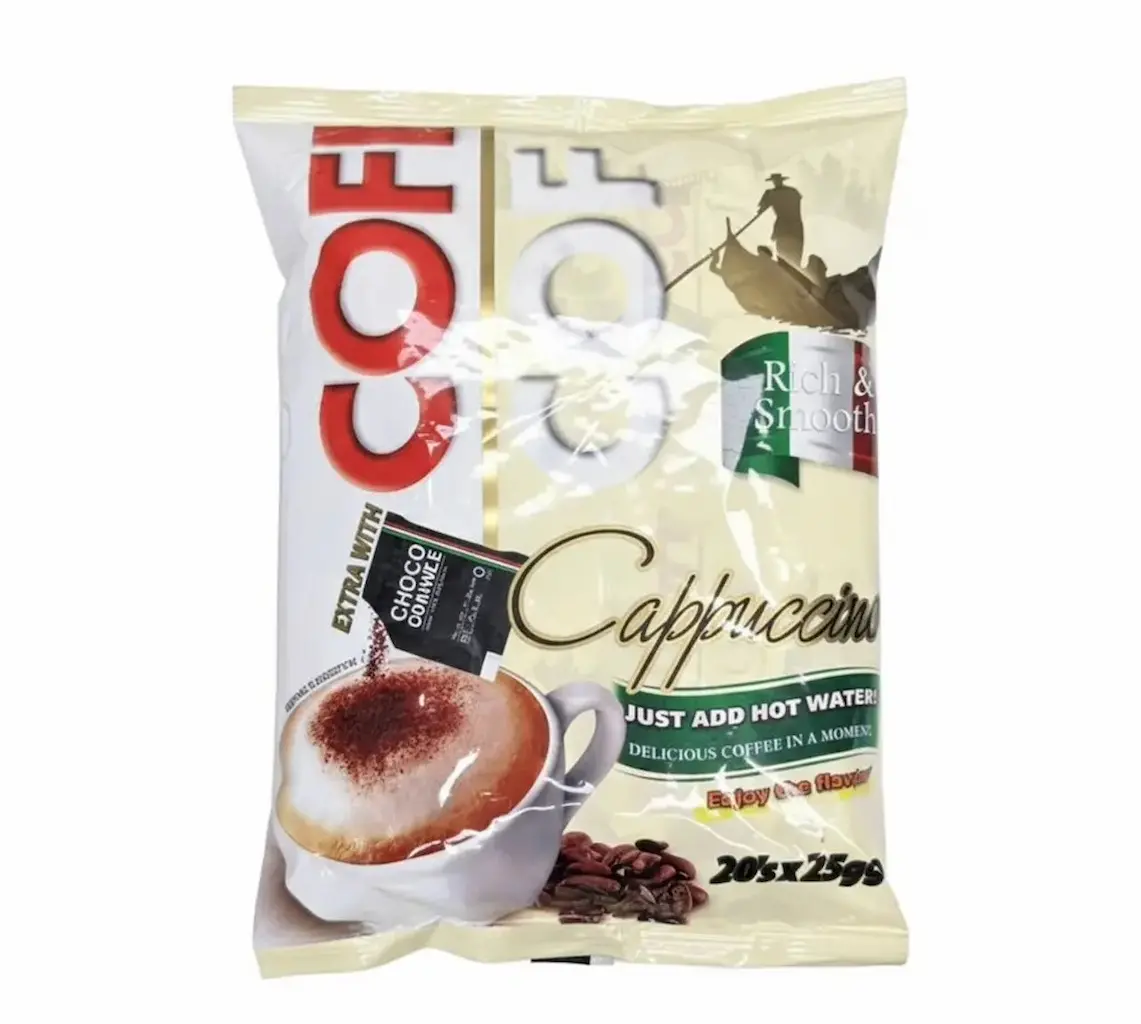 کاپوچینو کافی کافی عمده ۱۲ بسته ۲۰ عددی