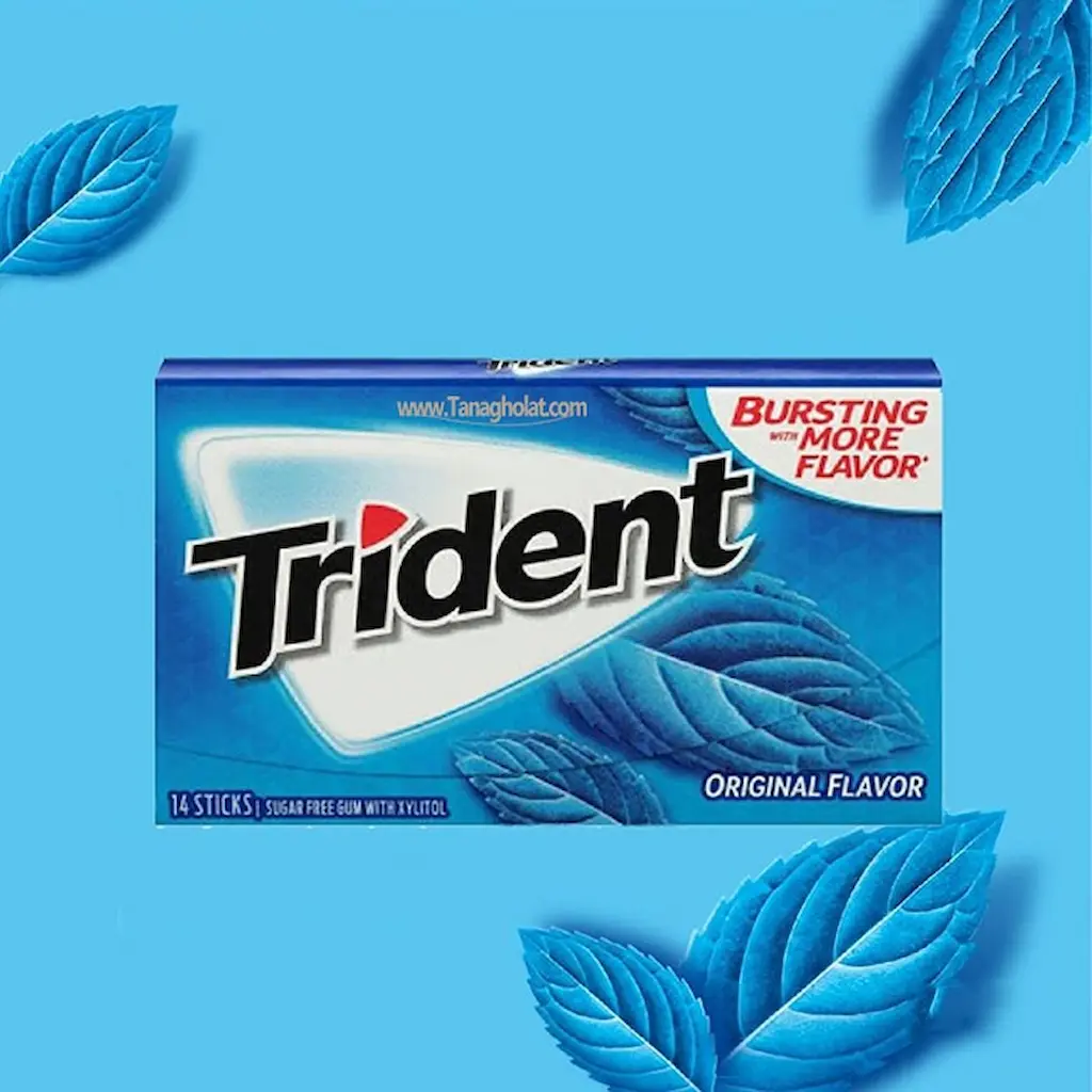 آدامس تریدنت طعم اصلی ۱۲ عددی