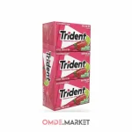 آدامس تریدنت طعم توت فرنگی لیمو ۱۲ عددی