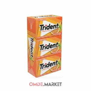 آدامس تریدنت طعم پرتقال کیوی ۱۲ عددی