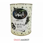 زیتون اسلایس مشکی آیتونا عمده ۴ عدد ۳ کیلویی