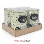 زیتون اسلایس مشکی آیتونا عمده ۴ عدد ۳ کیلویی