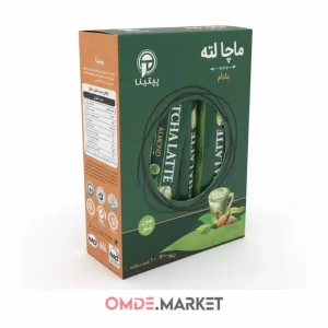 ماچا لته بادام پپتینا ۱۰ عددی