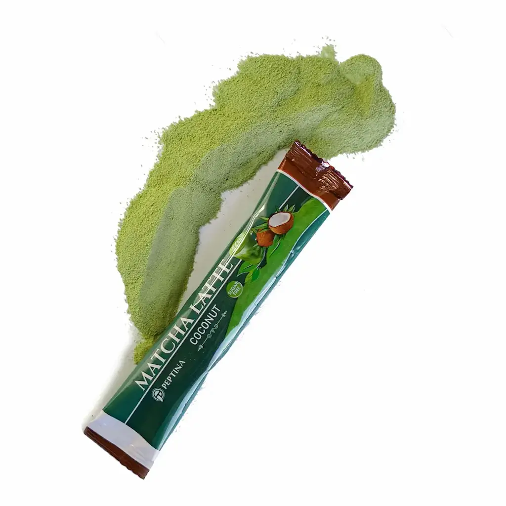 ماچا لته نارگیل پپتینا ۱۰ عددی