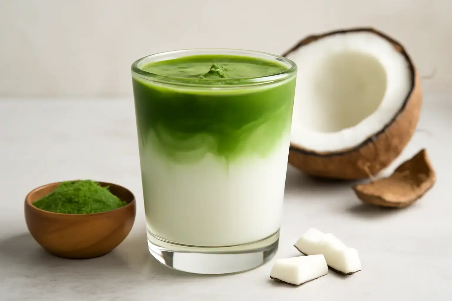 ماچا لته نارگیل پپتینا ۱۰ عددی