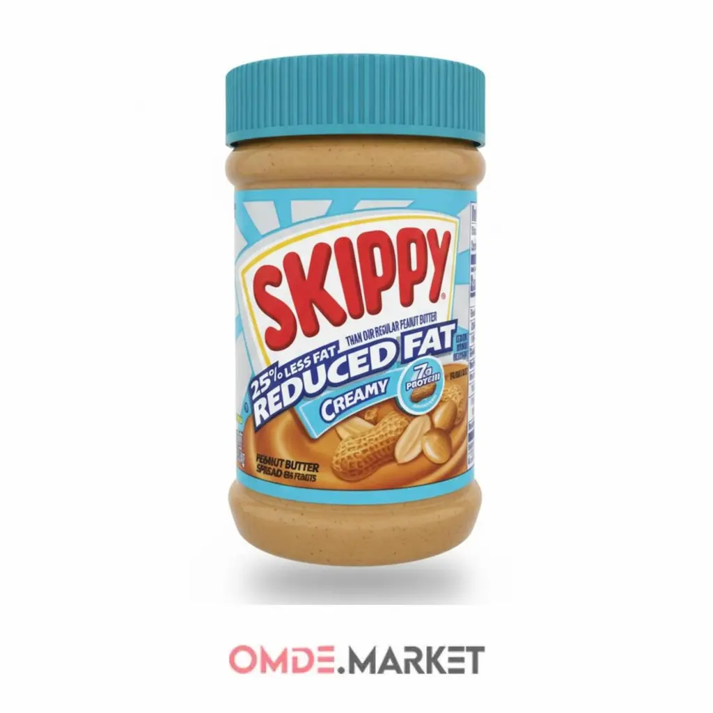 کره بادام زمینی اسکیپی با چربی کمتر ۴۶۲ گرم